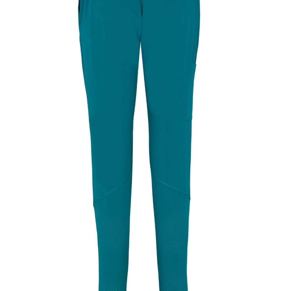Natural Uniforms Teal Modern Fit Cool Stretch Jogger Scrub Pants Womens Small